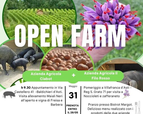 Open Farm 2026 - Baldichieri d'Asti e Villafranca d'Asti