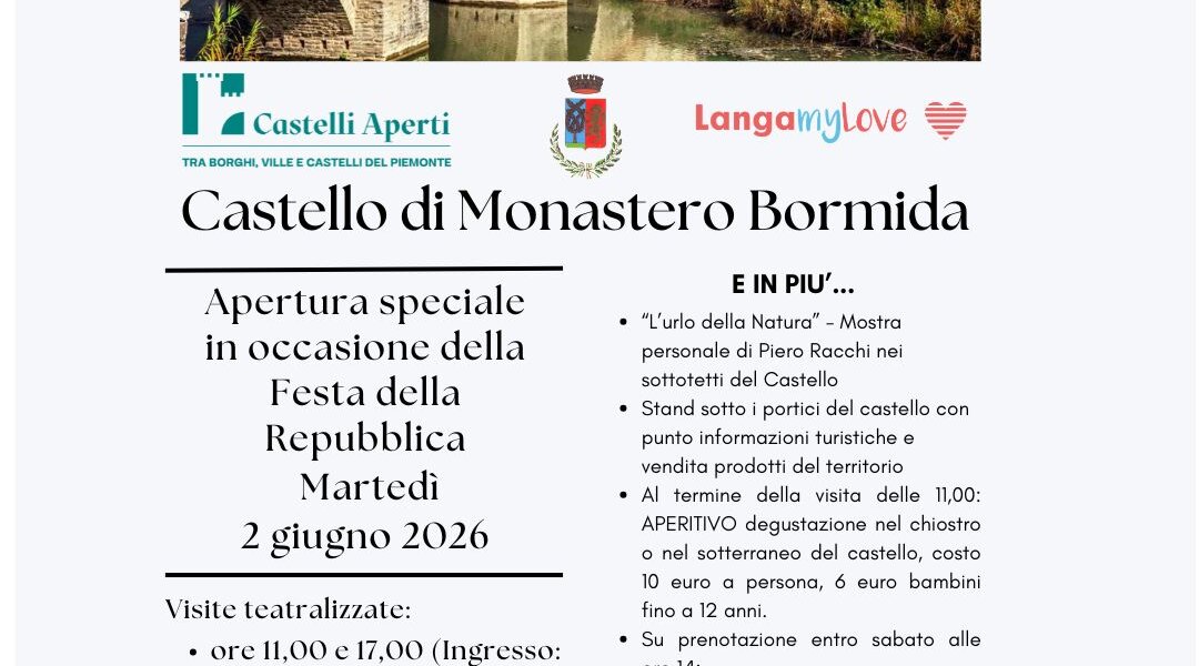 Guided Visits to the Castel - Monastero Bormida