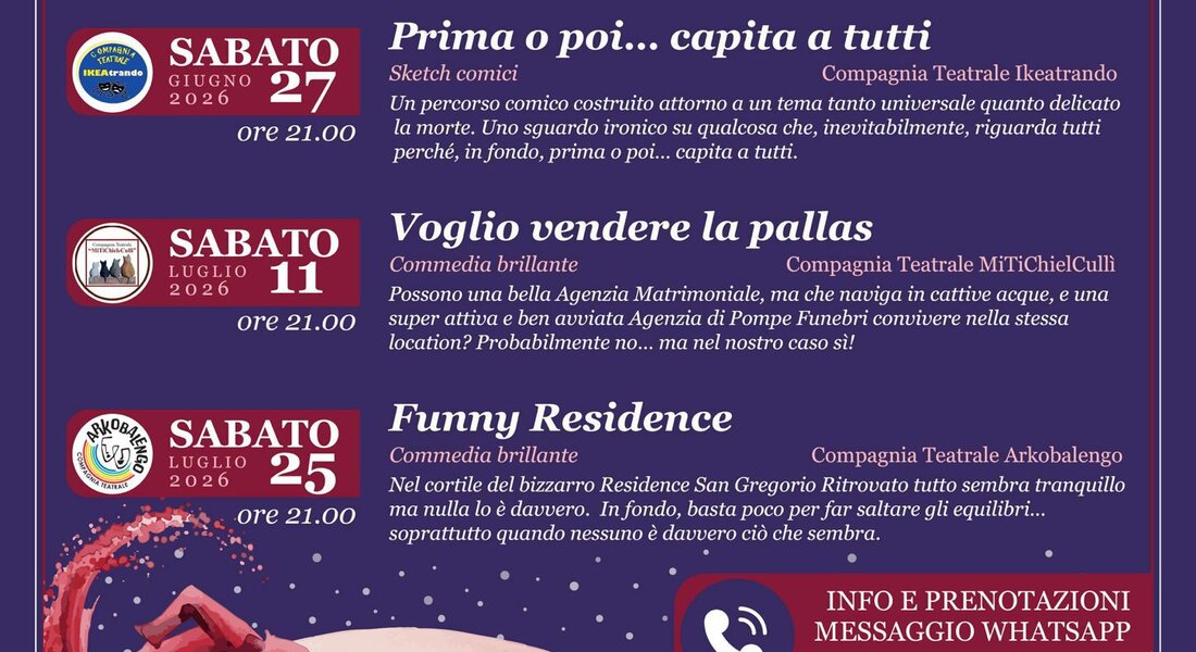 Teatro sotto le stelle - Castagnole Monferrato