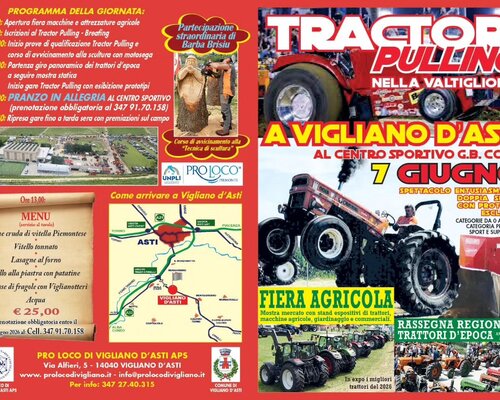 Tractor Pulling nella Valtiglione - Vigliano d'Asti