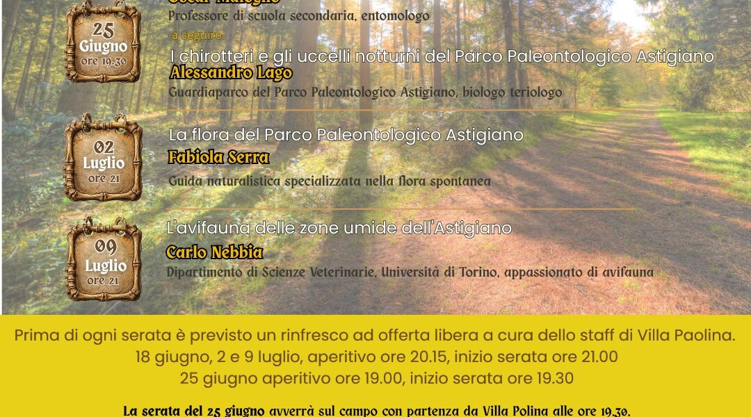 Serate Natura 2026 - Asti