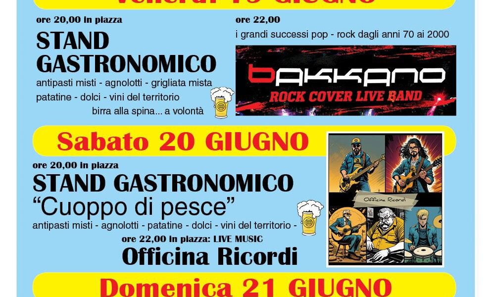 Festeggiamenti Quartesi 2026 - Asti - fraz. Quarto