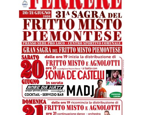 Sagra del Fritto Misto Piemontese - Ferrere 