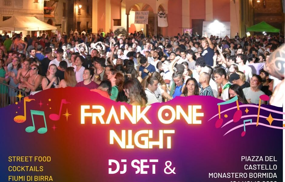 Frank One Night...Una musica che non finisce mai - Monastero Bormida