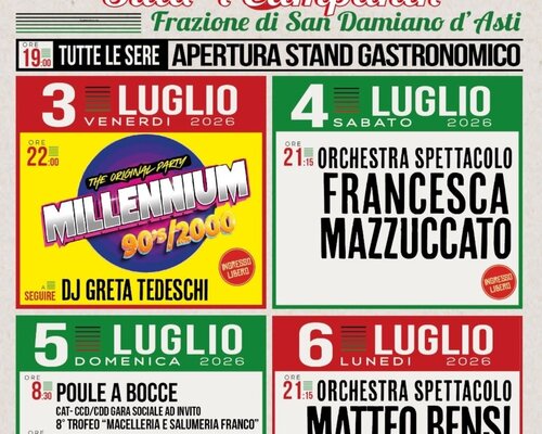 Festa di San Giulio - San Damiano d'Asti