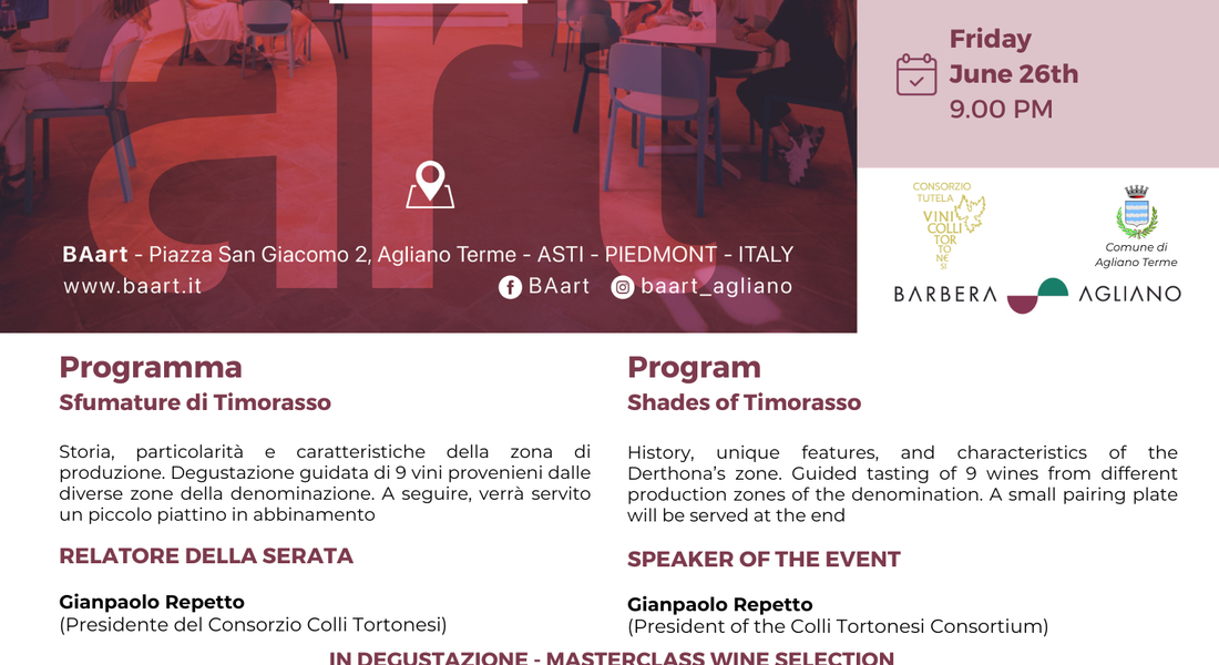 Agliano Masterclass Timorasso