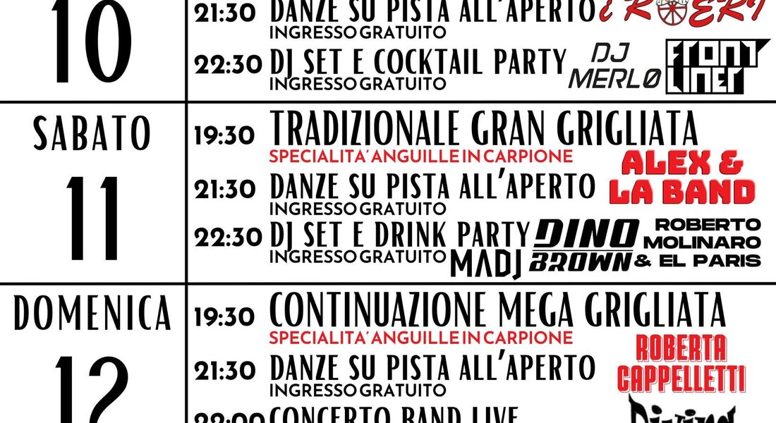 Festa dell'Estate - Frazione Villata - Valfenera (AT)