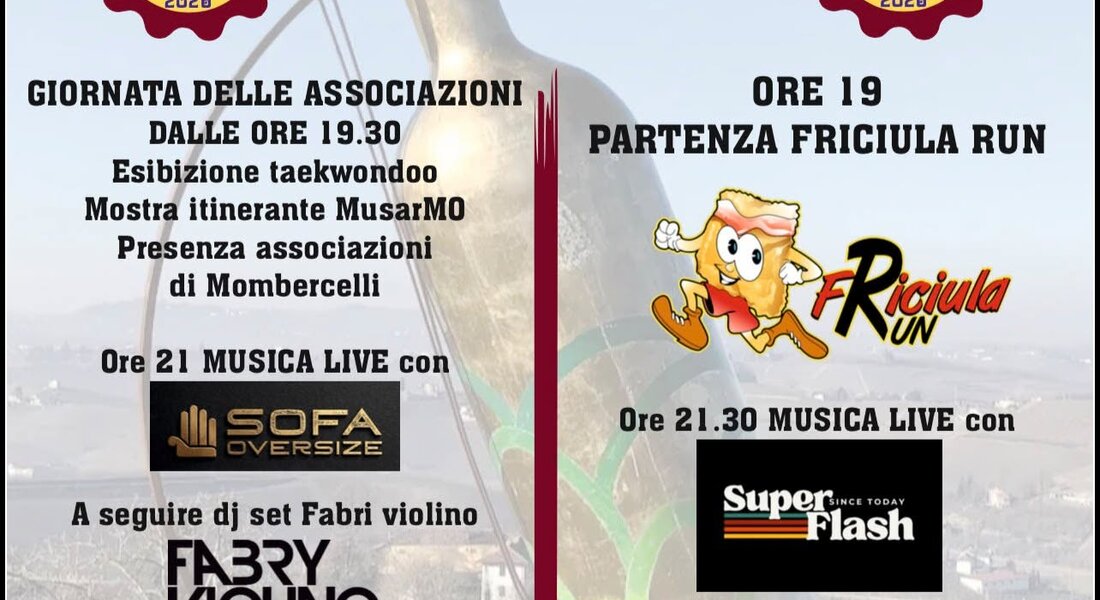 MomBackdance & Friciula Run -  Mombercelli