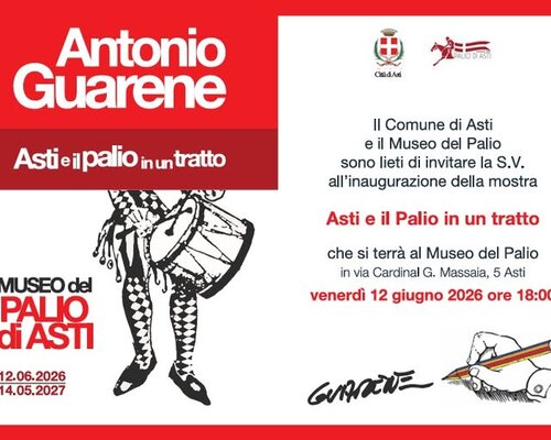 Mostra "Antonio Guarene. Asti e Il Palio in un tratto" - Asti