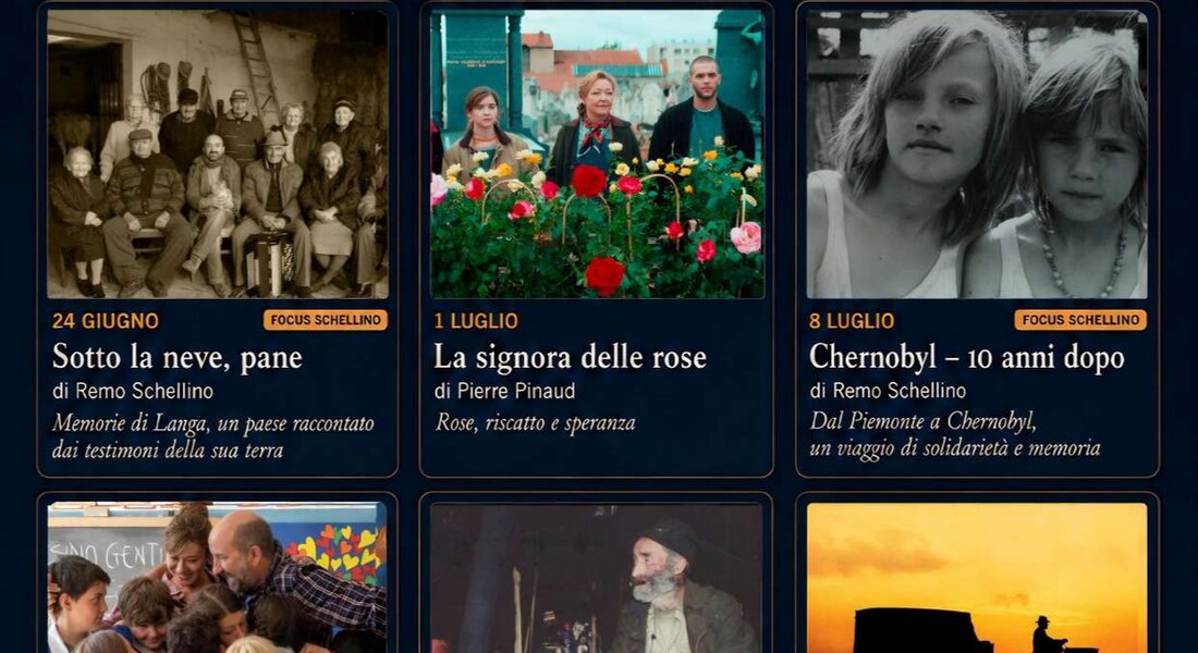 Rassegna "Cinema sotto le stelle" - Bossolasco
