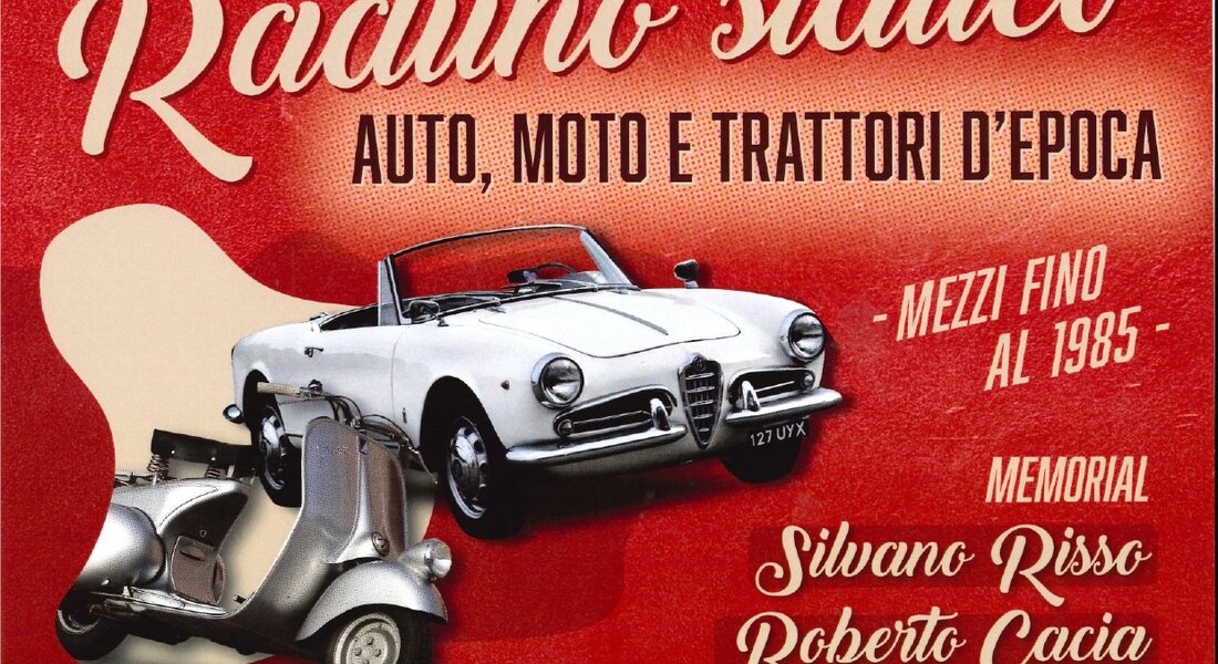 Raduno statico auto, moto e trattori d'epoca - Asti frazione Sessant