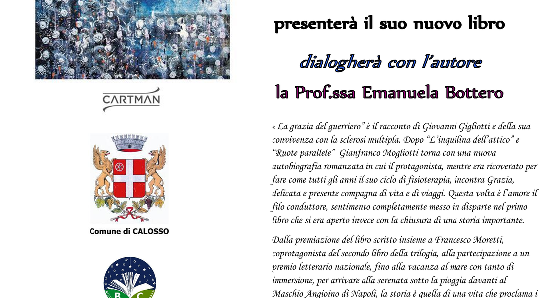 Presentazione libro "La grazia di un guerriero" - Calosso
