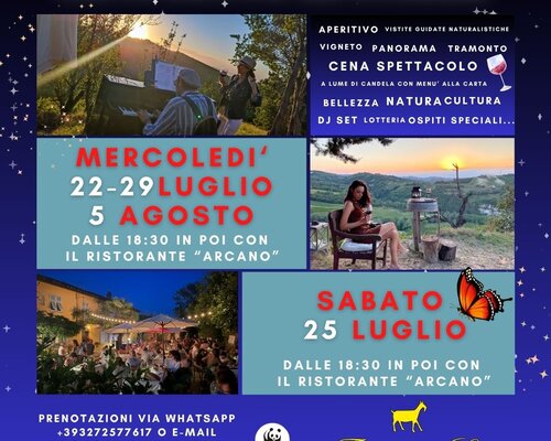 Aperitifs and Dinners Under the Stars 2026 - Loazzolo