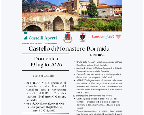 Visite guidate al Castello - Monastero Bormida