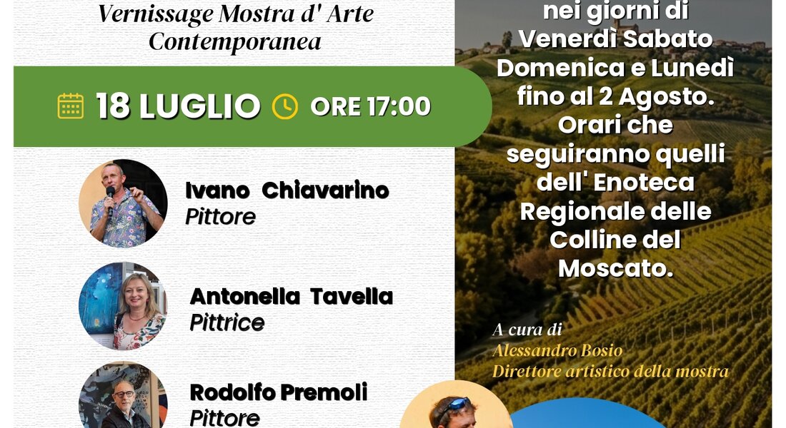 Mostra "Le vibrazioni del colore" - Mango (CN)