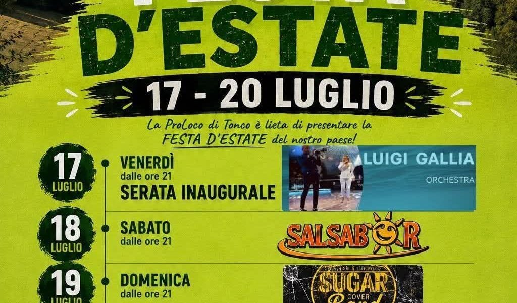 Festa d'Estate - Tonco