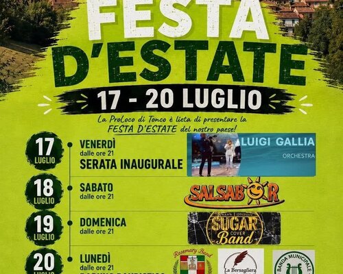 Festa d'Estate - Tonco