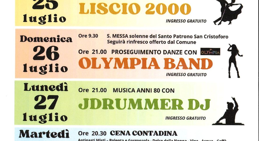 Festa Patronale di San Cristoforo - Corsione 