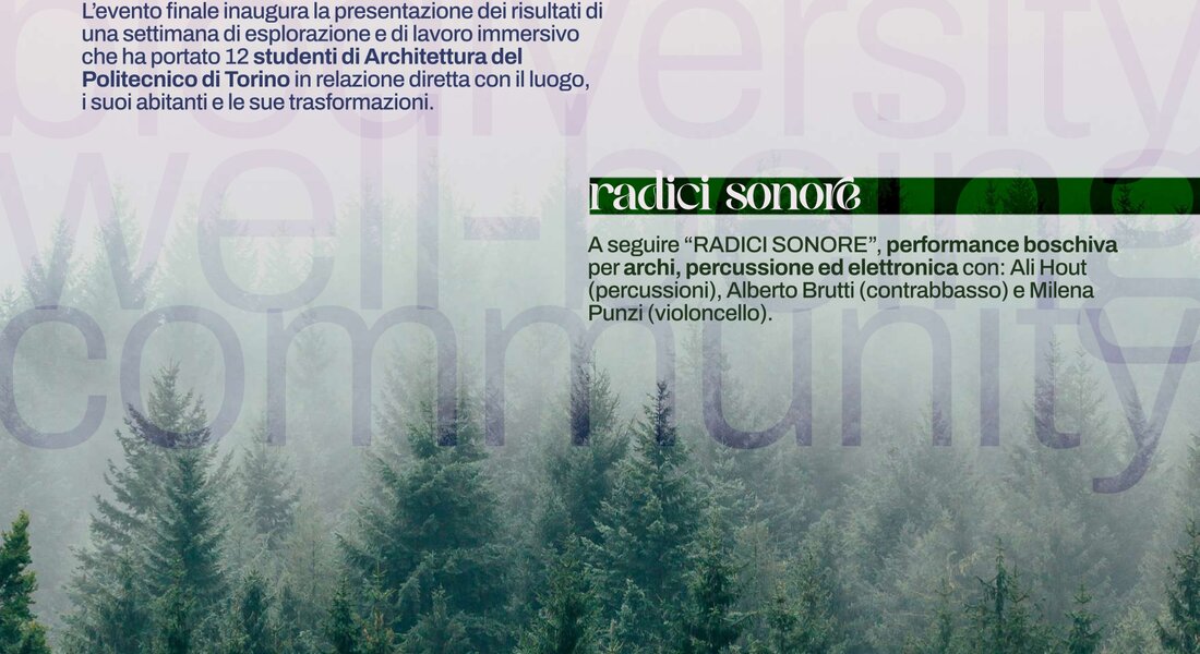 "FORESTiera. Soluzioni naturali per una comunità resiliente" - Cerretto Langhe  e Montelupo Albese