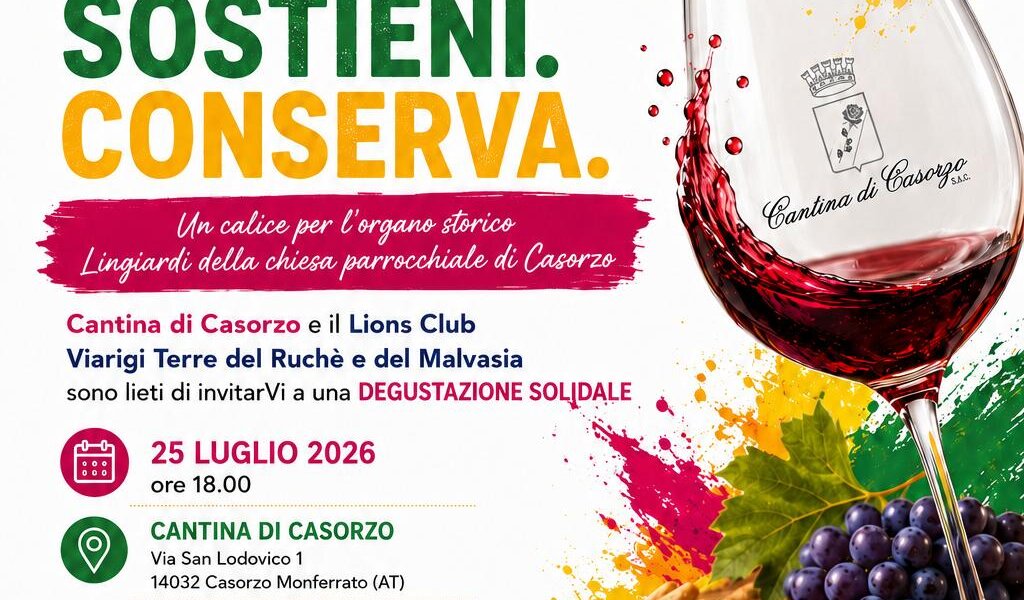 Degusta.Sostieni.Conserva.  - Casorzo Monferrato