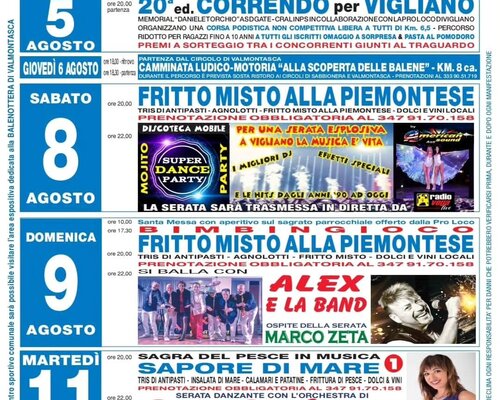 Festa Patronale Di Vigliano D Asti 