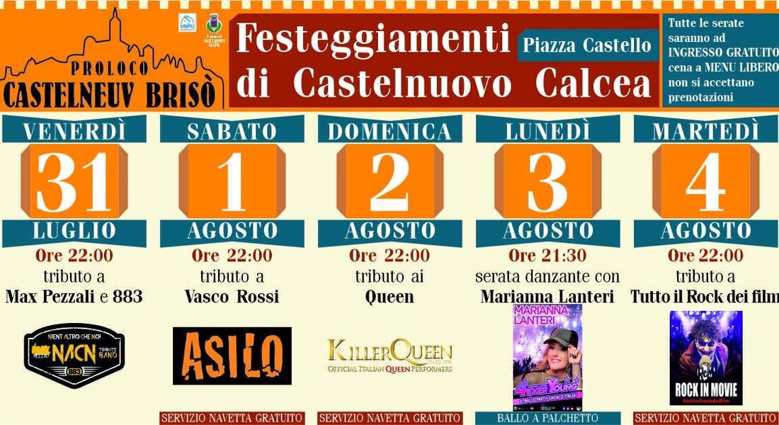 Festa Patronale Di Castelnuovo Calcea