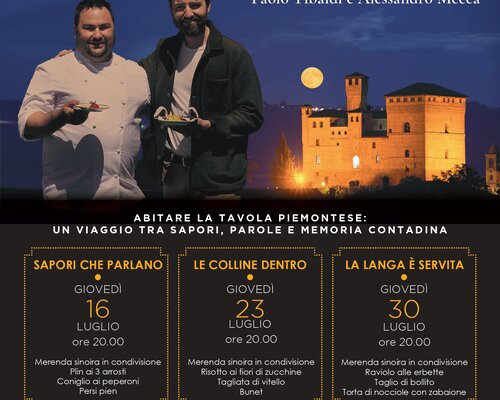 Cene Narrate al Castello - Grinzane Cavour 