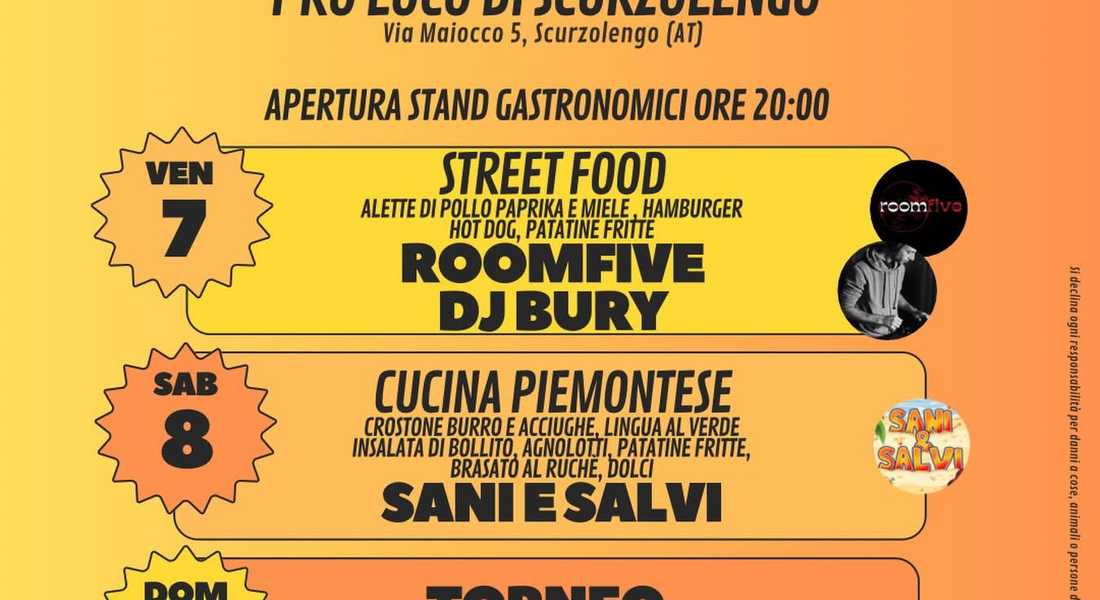 Festa Patronale di San Lorenzo - Scurzolengo