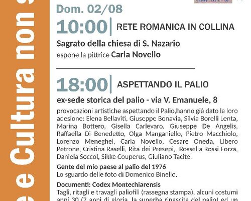 Mostra "Aspettando il Palio"- Montechiaro d'Asti 