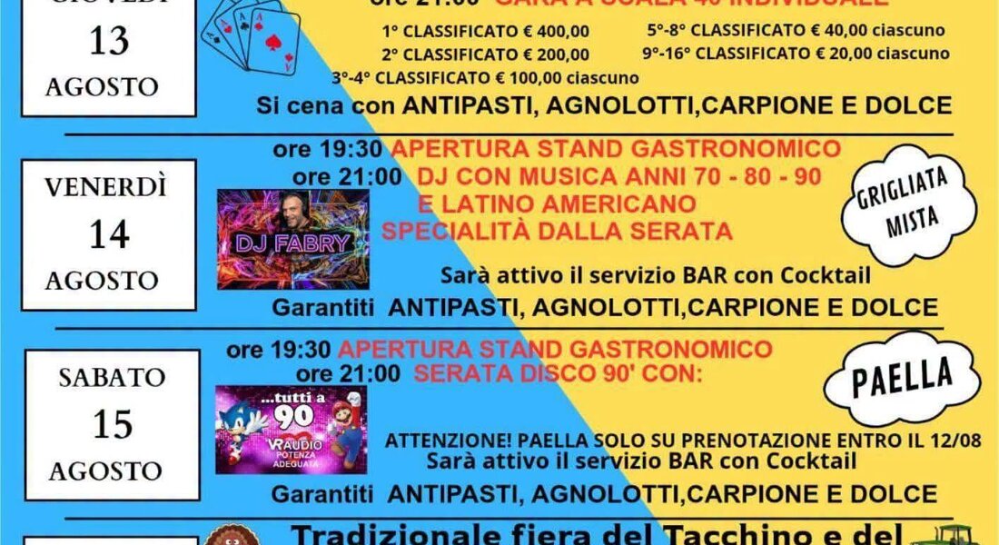 Ferragosto Incisiano - Incisa Scapaccino