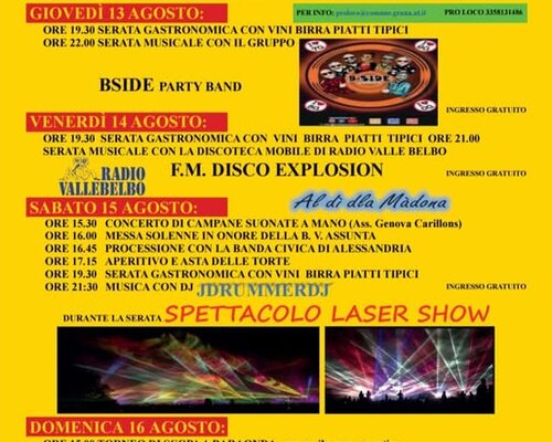 Festa patronale - Grana Monferrato 
