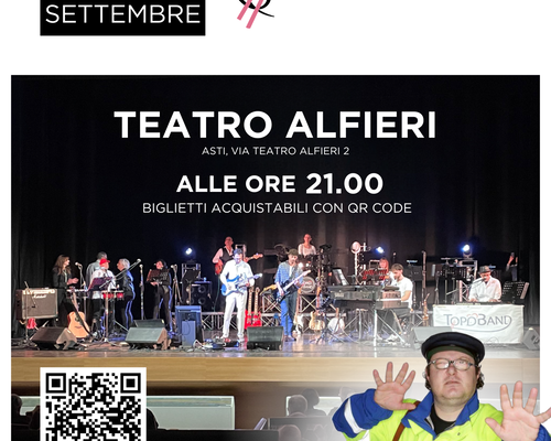 Concerto di Beneficenza per Telethon e Associazioni locali al Teatro Alfieri - Asti