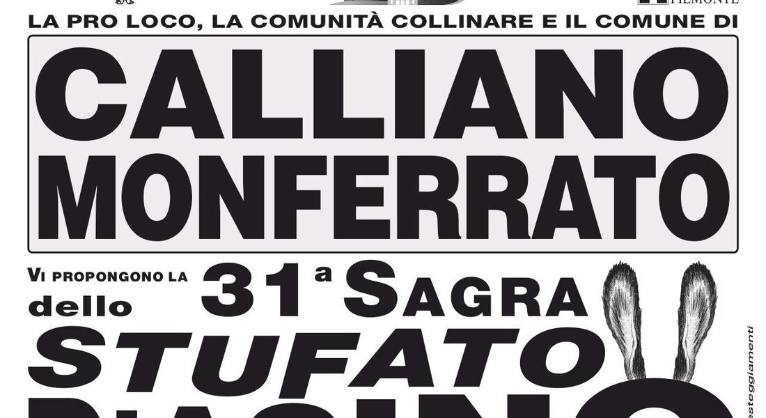 Sagra dello Stufato d'asino - Calliano Monferrato (AT)