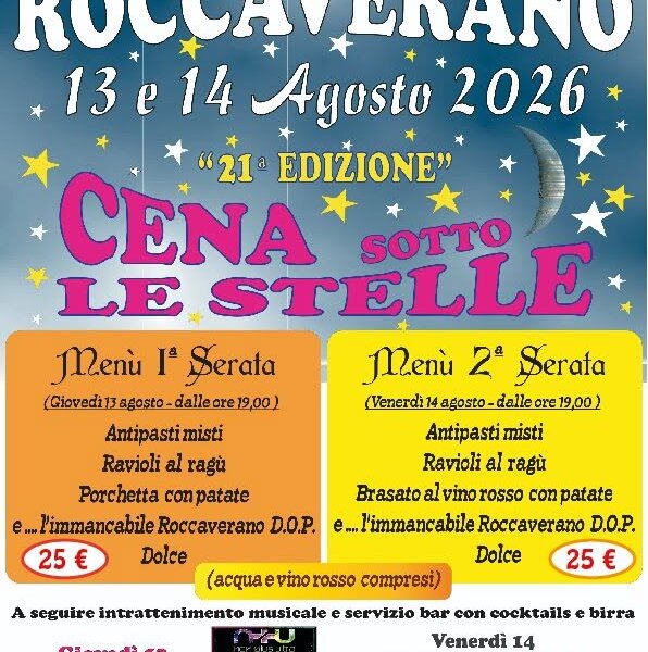 Cene sotto le Stelle - Roccaverano