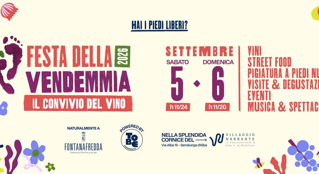 Festa della vendemmia 2026 - Serralunga d'Alba (CN)
