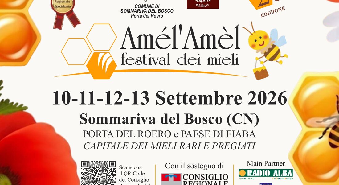 Amél’amèl 2026 – Festival dei mieli - Sommariva del Bosco 