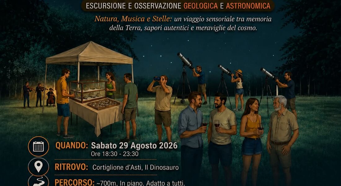 Cortiglione Escursione Geologica Astronomica