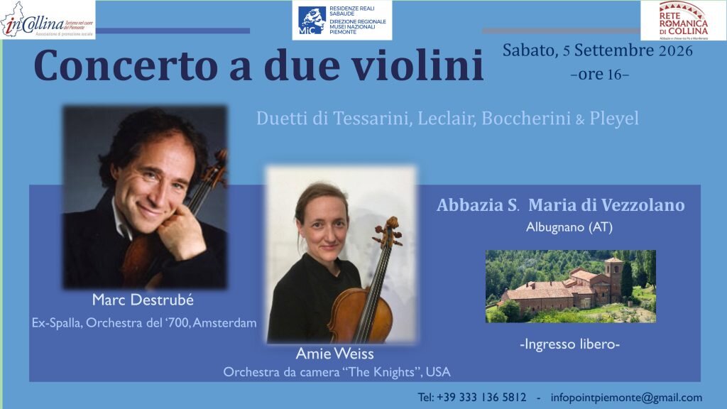Concerto a due violini - Albugnano 