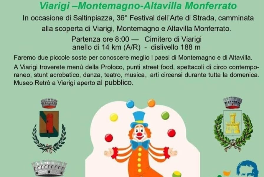 Camminata Viarigi -Montemagno-Altavilla Monferrato