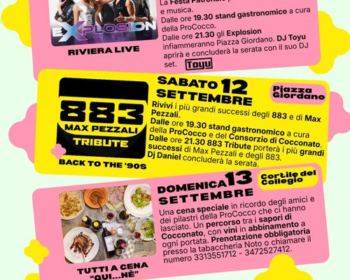 Festa Patronale "Serate in Riviera" - Cocconato d'Asti (AT)