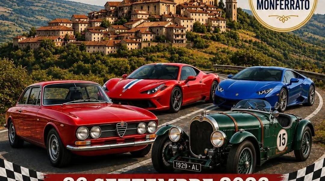 Raduno Auto Sportive e Storiche  - Montemagno Monferrato