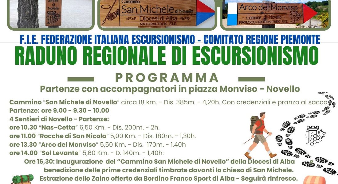 Raduno Regionale di Escursionismo - Novello