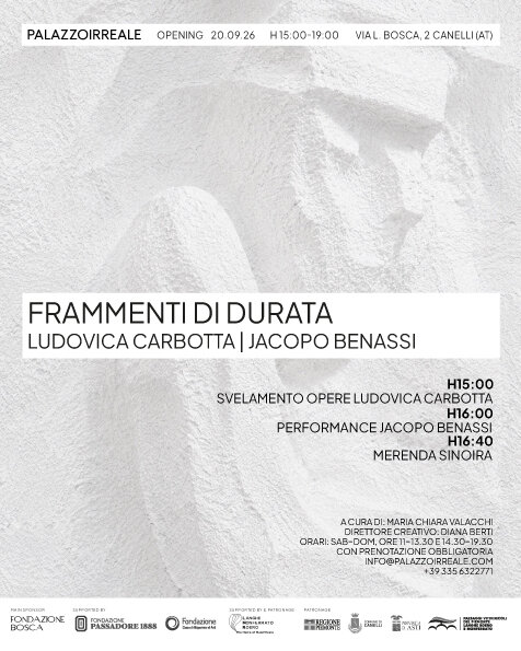 PalazzoIrreale  - Mostra  "Frammenti di durata" - Canelli