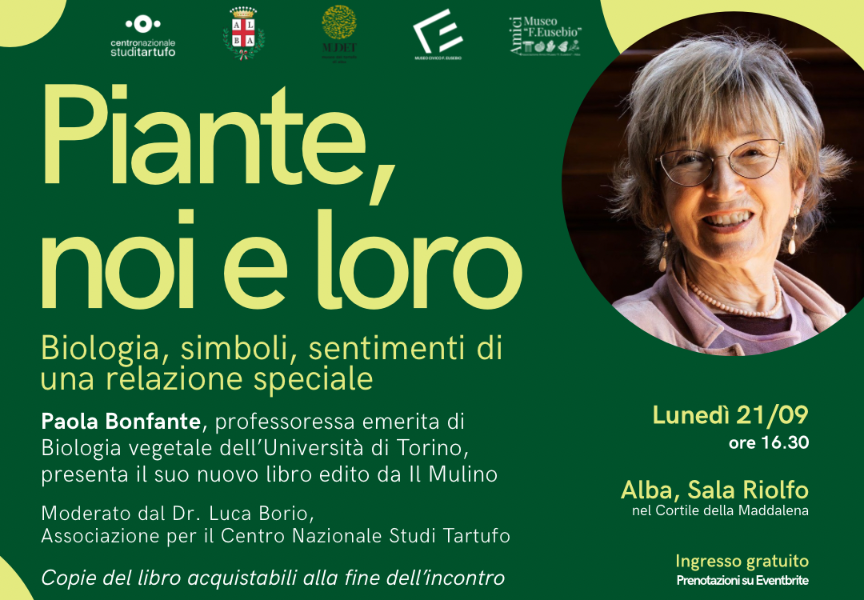 Presentazione libro "Piante, noi e loro" - Alba
