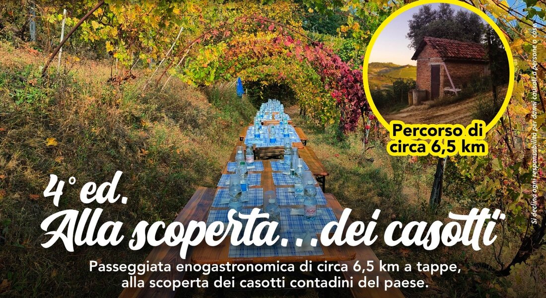 "Alla scoperta..dei casotti" - Montaldo Scarampi