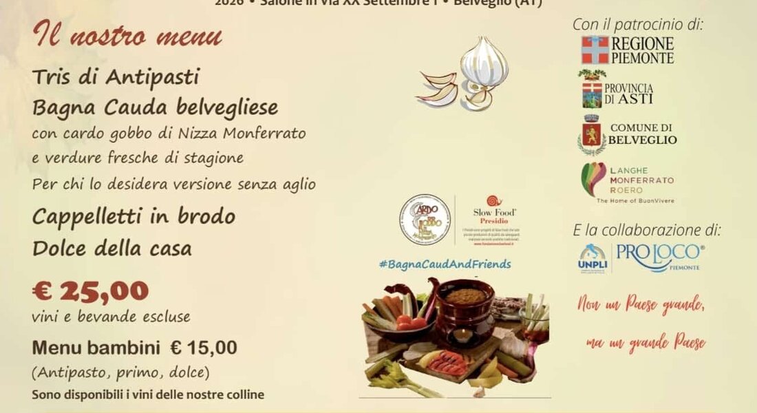 39th Sagra della Bagna Cauda -  Belveglio