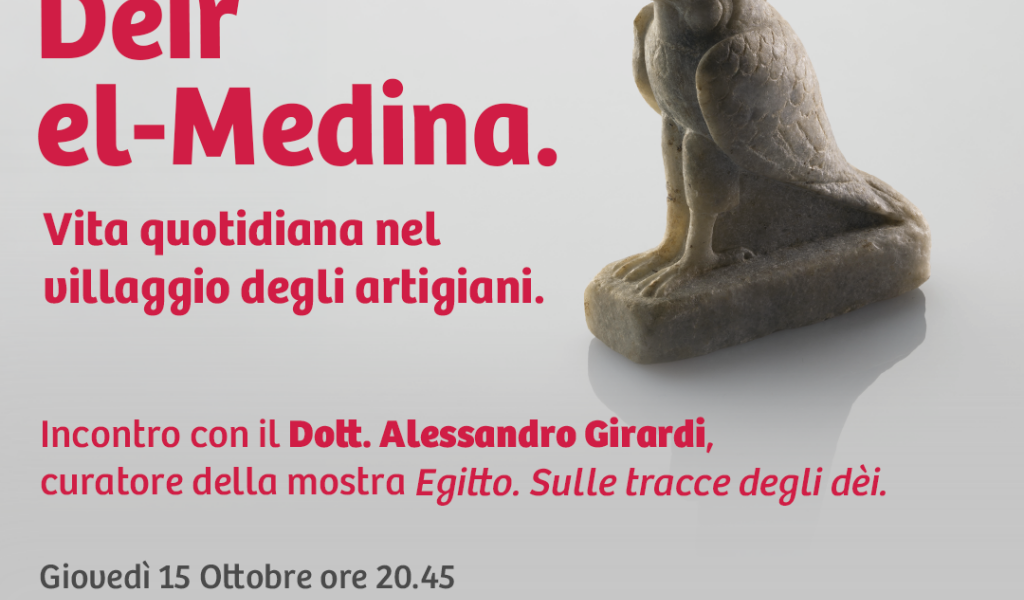 Conferenza "Deir el -Medina. Vita quotidiana nel villaggio degli artigiani." - Bra