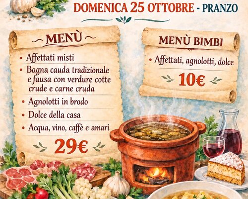 Bagna Cauda - Fraz. S.Caterina - Rocca d'Arazzo (AT)