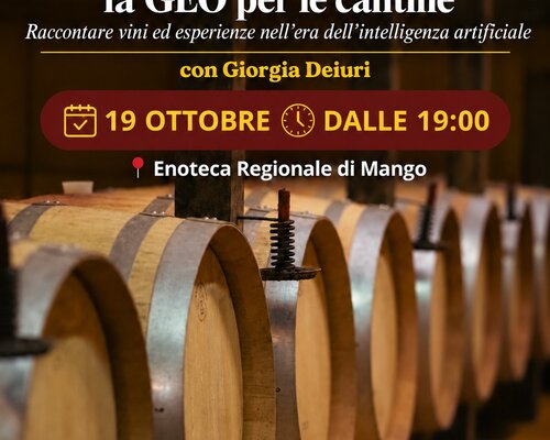 GEO e Intelligenza Artificiale nel settore vitivinicolo - Mango 