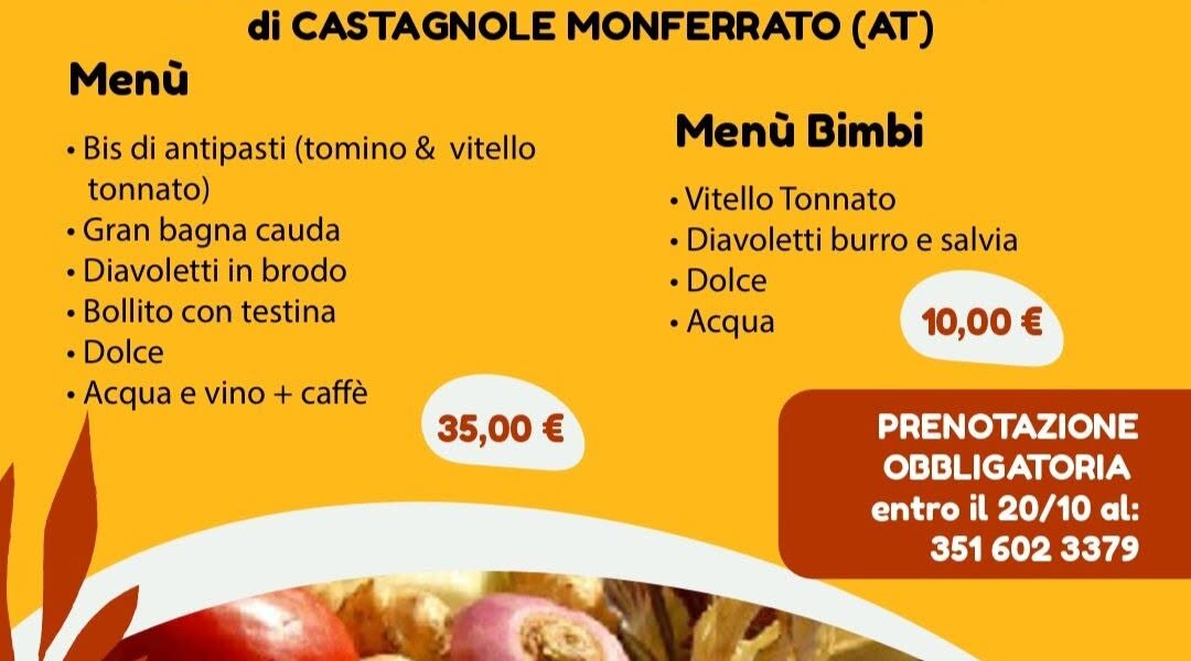 Gran Bagna Cauda - Castagnole Monferrato